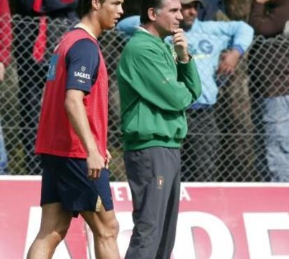 Polémicas fora do campo. A guerra entre Cristiano Ronaldo e Carlos Queiroz