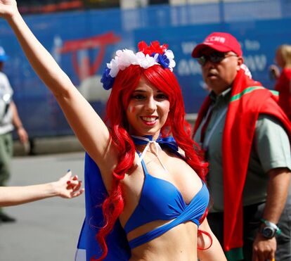 Há torcida melhor que esta? As beldades que foram dar apoio às seleções na Rússia