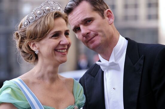Iñaki Urdangarín e infanta cristina
