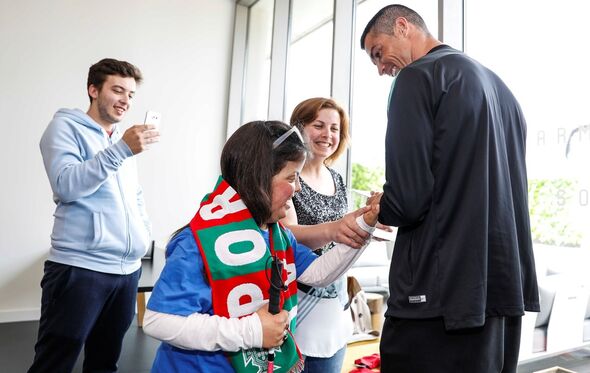 Ronaldo cumpriu sonho de crianças 