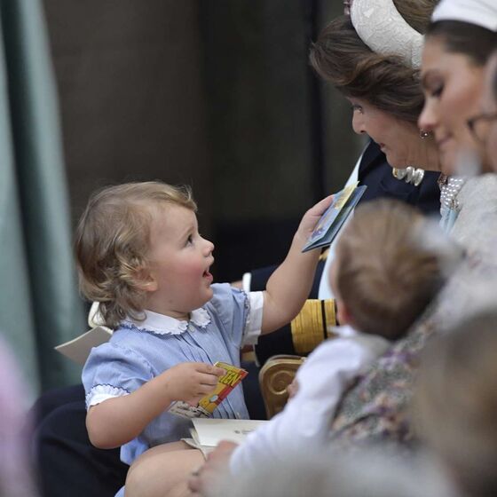 Batizado princesa Adrienne da Suécia