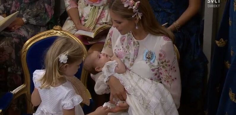 Batizado princesa Adrienne da Suécia
