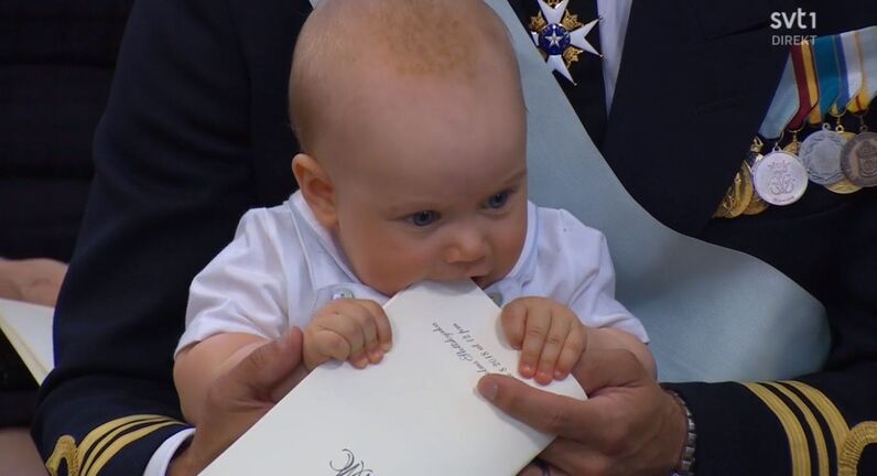 Batizado princesa Adrienne da Suécia