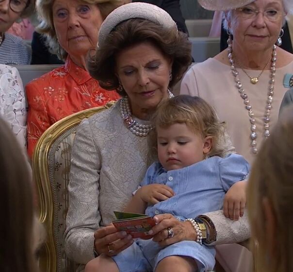 Batizado princesa Adrienne da Suécia
