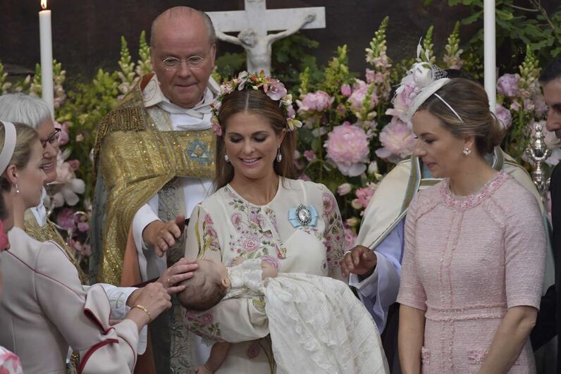 Batizado princesa Adrienne da Suécia