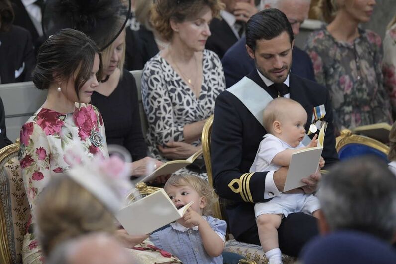Batizado princesa Adrienne da Suécia