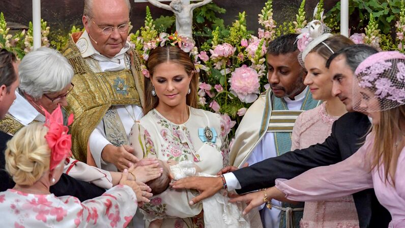 Batizado princesa Adrienne da Suécia