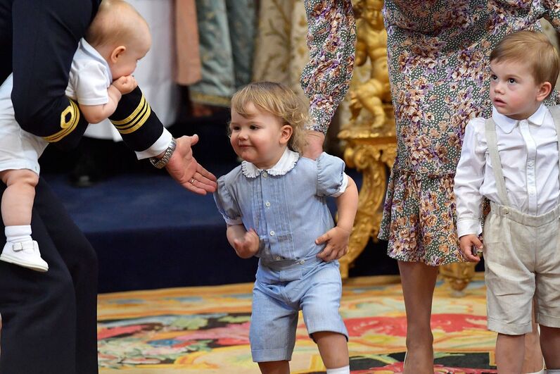 Batizado princesa Adrienne da Suécia