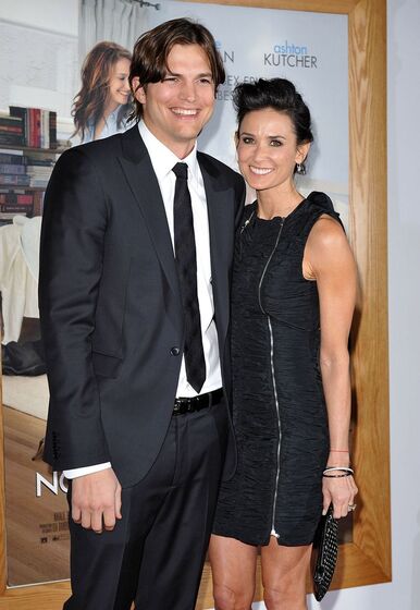 Ashton Kutcher e Demi Moore 
