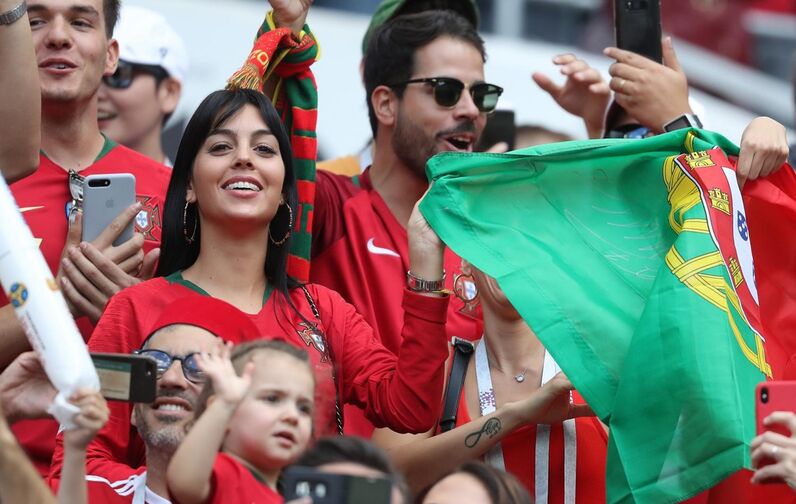 Georgina Rodríguez, Mundial 2018