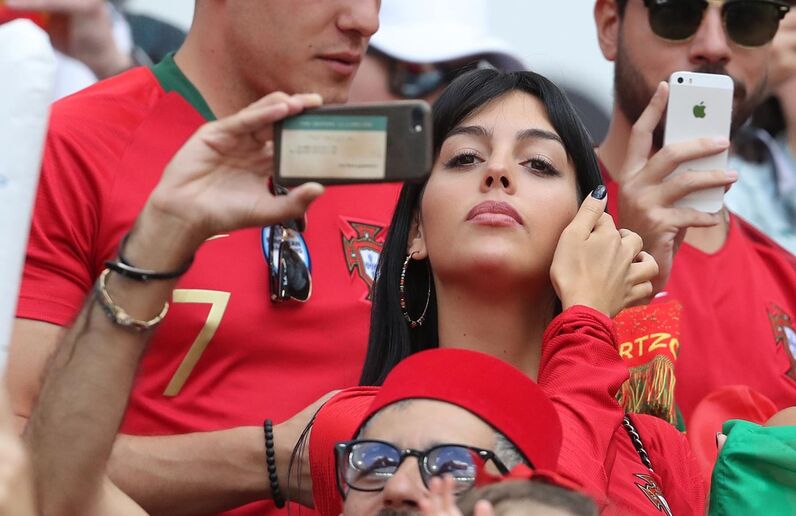 Georgina Rodríguez, Mundial 2018