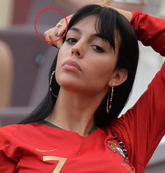 Georgina Rodríguez, Mundial 2018