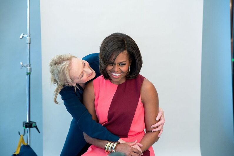 Meryl Streep e Michelle Obama