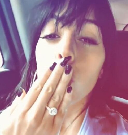 Todas as vezes em que Georgina Rodríguez exibiu o anel de noivado