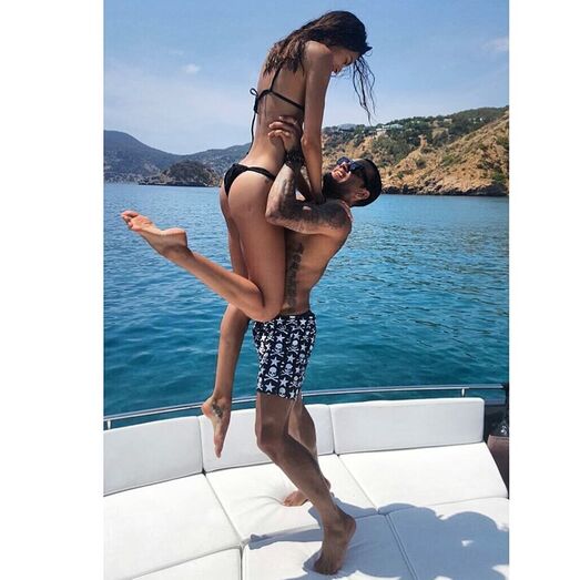 Joana Sanz, Daniel Alves