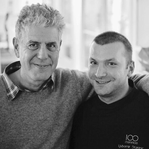  Ljubomir Stanisic, Anthony Bourdain 