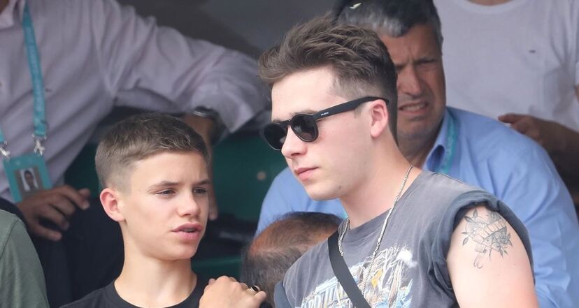 Brooklyn & Romeo Beckham