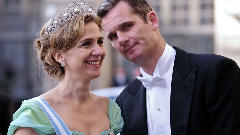 Iñaki Urdangarín e infanta cristina