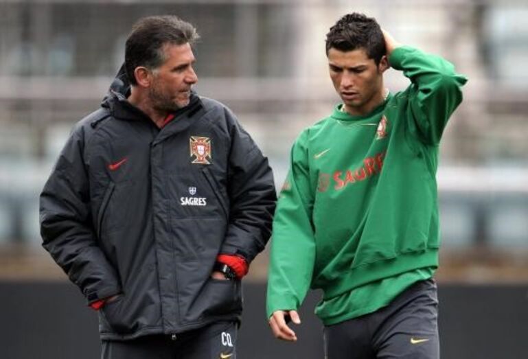 Carlos Queiroz, Cristiano Ronaldo