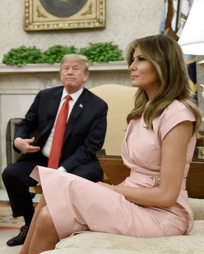 Melania Trump e Rania da Jordânia