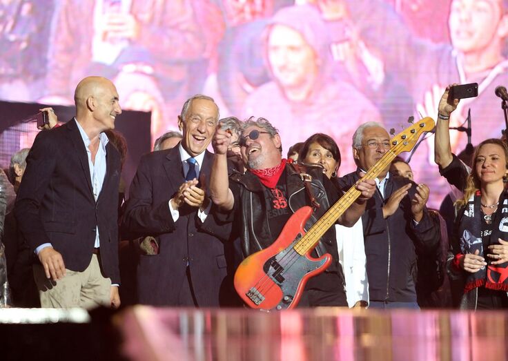 Marcelo rebelo de sousa, rock in rio 