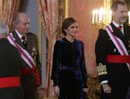 Juan Carlos e Felipe e letizia
