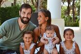 carolina patrocinio, gonçalo uva, familia, tv, filhas