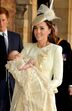 Kate Middleton batizado do príncipe George
