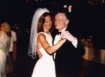 Christie e Hugh Hefner