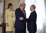 Melania Trump, Vladimir Putin