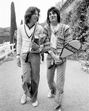 Mick Jagger e Ron Wood