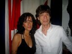 Mick Jagger e Ana Moura