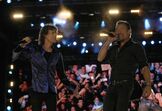 Mick Jagger com Bruce Springsteen