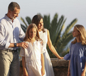 letizia, reis de espanha, filhas, maiorca