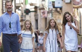 Felipe e Letizia já estão de férias em Maiorca... sem Juan Carlos!