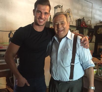 Tristeza: Cédric Soares chora morte do avô