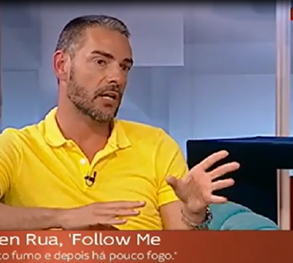 Cláudio Ramos dá conselhos sobre amor a Rúben Rua: 'Se não consegue arranjar namorada... é tentar namorado' 