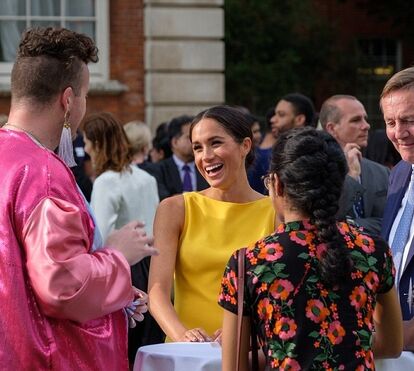 Meghan Markle usa vestido do 'personal stylist' de... Lady Gaga!