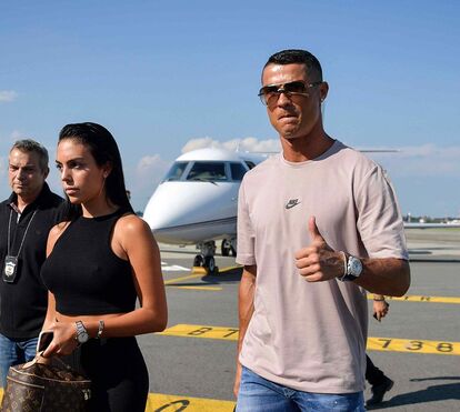 Esta é a reação de Georgina ao novo contrato de Cristiano Ronaldo