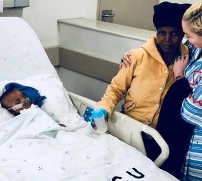 Madonna regressa ao Malawi com os 6 filhos