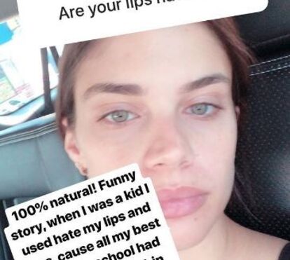 Perguntaram a Sara Sampaio se os lábios são naturais. Eis a resposta da modelo!