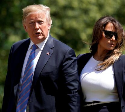 Melania Trump obrigada a lidar com mais uma traição do marido