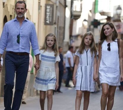 Saiba quais as marcas de luxo que Letizia usou em Palma de Maiorca