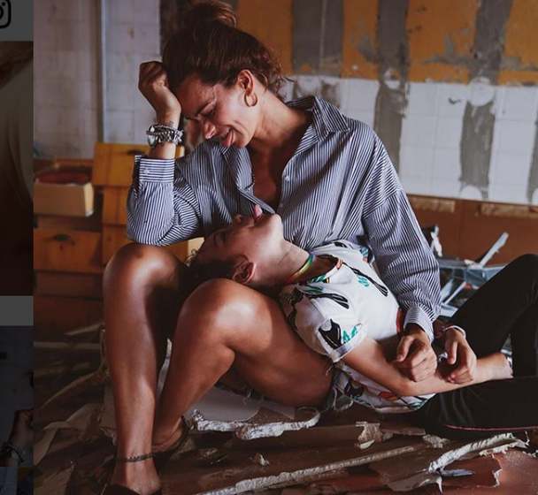 cláudia vieira, filha