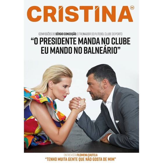 Cristina Ferreira e Sérgio Conceição