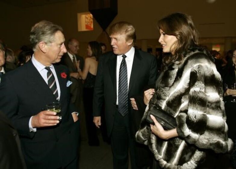 Donald Trump, Melania, Príncipe Carlos