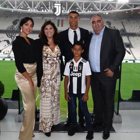 Família Aveiro, Cristiano Ronaldo, Dolores, Georgina