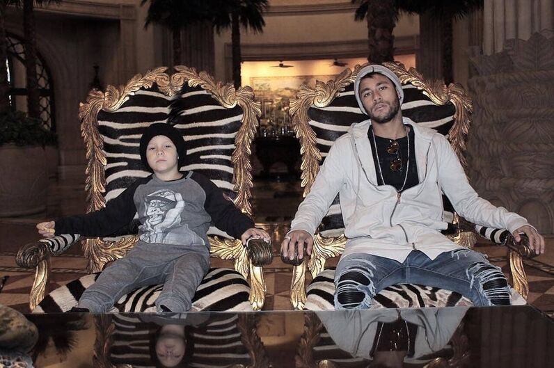 Carol Dantas, Neymar, Davi Lucca