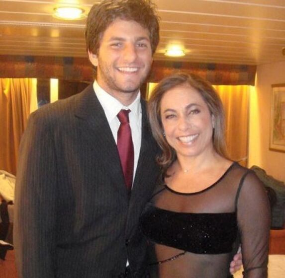 Cissa Guimarães e o filho Rafael Mascarenhas