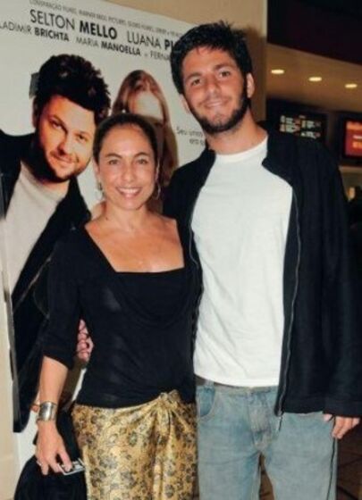 Cissa Guimarães e o filho Rafael Mascarenhas